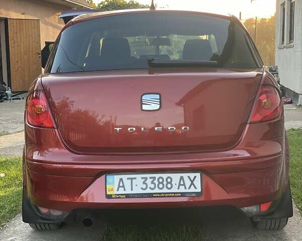 Красный Сеат Толедо, объемом двигателя 1.6 л и пробегом 195 тыс. км за 5200 $, фото 5 на Automoto.ua