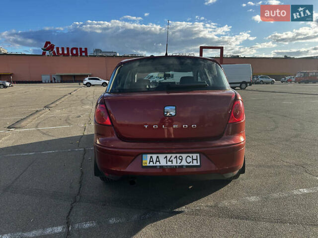 Червоний Сеат Toledo, об'ємом двигуна 1.6 л та пробігом 155 тис. км за 5000 $, фото 4 на Automoto.ua