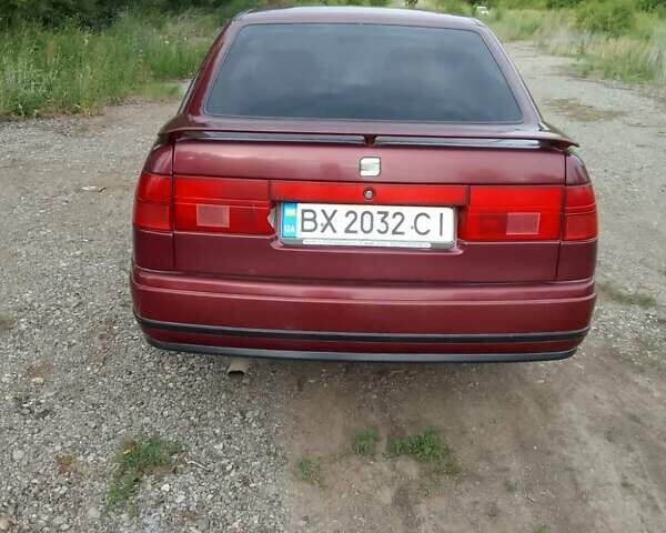 Красный Сеат Толедо, объемом двигателя 1.8 л и пробегом 200 тыс. км за 2700 $, фото 9 на Automoto.ua
