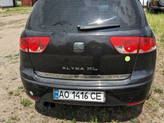 Черный Сеат Altea XL, объемом двигателя 2 л и пробегом 280 тыс. км за 6500 $, фото 5 на Automoto.ua