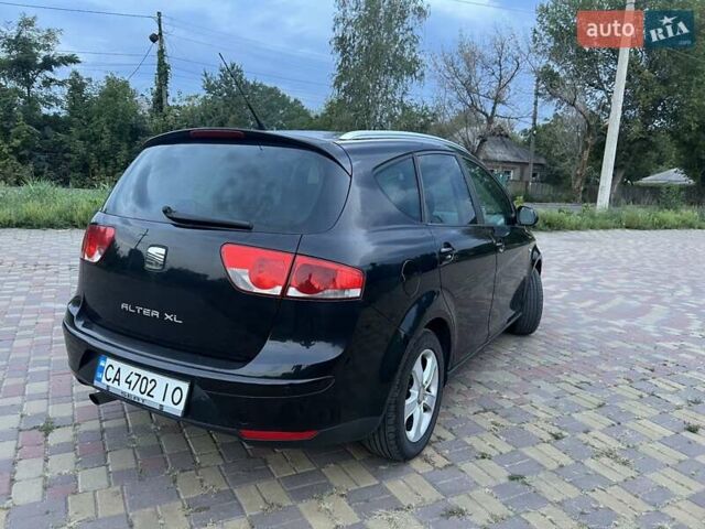 Черный Сеат Altea XL, объемом двигателя 1.6 л и пробегом 258 тыс. км за 5500 $, фото 9 на Automoto.ua