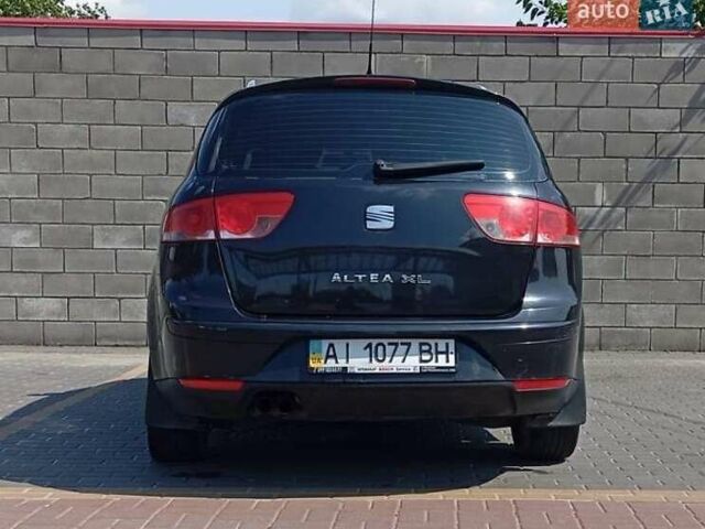 Чорний Сеат Altea XL, об'ємом двигуна 2 л та пробігом 262 тис. км за 5800 $, фото 1 на Automoto.ua