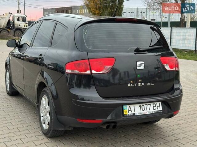 Черный Сеат Altea XL, объемом двигателя 2 л и пробегом 262 тыс. км за 5300 $, фото 7 на Automoto.ua