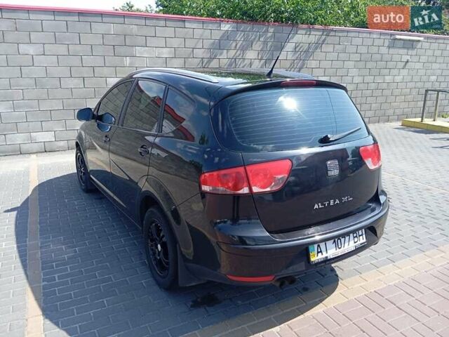 Чорний Сеат Altea XL, об'ємом двигуна 2 л та пробігом 262 тис. км за 5800 $, фото 5 на Automoto.ua