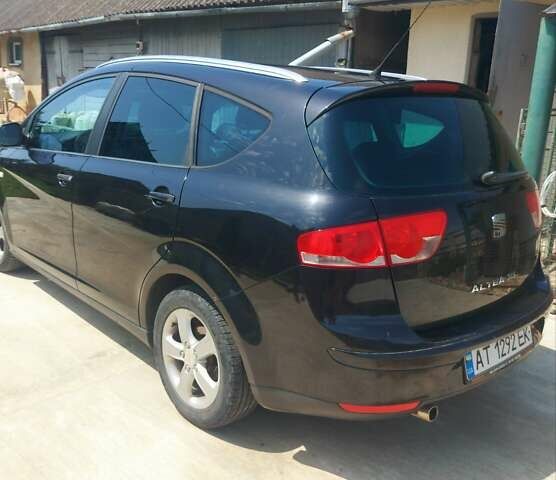 Черный Сеат Altea XL, объемом двигателя 1.9 л и пробегом 263 тыс. км за 6000 $, фото 4 на Automoto.ua