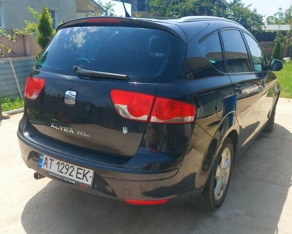 Черный Сеат Altea XL, объемом двигателя 1.9 л и пробегом 263 тыс. км за 6000 $, фото 6 на Automoto.ua