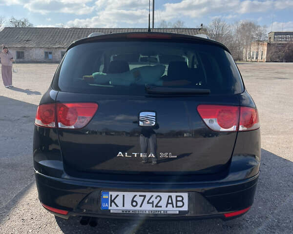 Черный Сеат Altea XL, объемом двигателя 1.4 л и пробегом 195 тыс. км за 6700 $, фото 3 на Automoto.ua