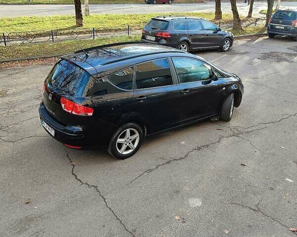 Черный Сеат Altea XL, объемом двигателя 1.6 л и пробегом 200 тыс. км за 6750 $, фото 10 на Automoto.ua