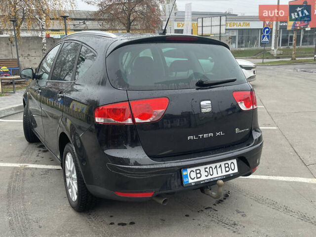 Черный Сеат Altea XL, объемом двигателя 1.6 л и пробегом 236 тыс. км за 8199 $, фото 7 на Automoto.ua
