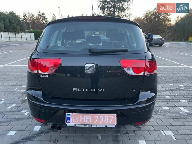 Черный Сеат Altea XL, объемом двигателя 2 л и пробегом 232 тыс. км за 8850 $, фото 8 на Automoto.ua