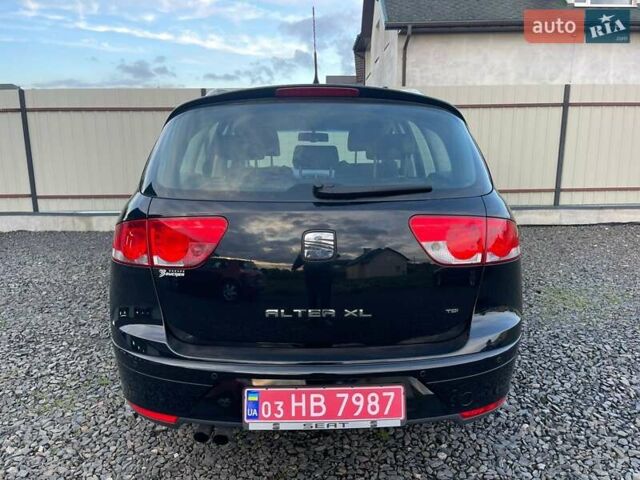 Чорний Сеат Altea XL, об'ємом двигуна 2 л та пробігом 232 тис. км за 8650 $, фото 7 на Automoto.ua