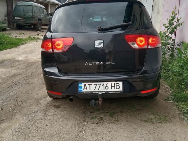 Черный Сеат Altea XL, объемом двигателя 1.9 л и пробегом 330 тыс. км за 4400 $, фото 8 на Automoto.ua