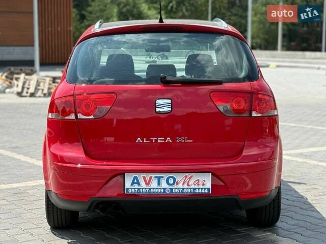 Сеат Altea XL 2007 в Кривом Роге на Automoto.ua Красный Сеат Altea XL, объемом двигателя 1.8 л и пробегом 195 тыс. км за 5900 $, фото 5 на Automoto.ua