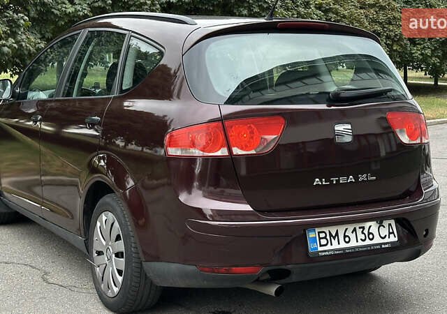 Красный Сеат Altea XL, объемом двигателя 1.6 л и пробегом 142 тыс. км за 4777 $, фото 10 на Automoto.ua