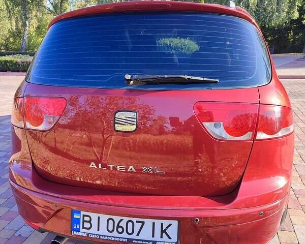 Красный Сеат Altea XL, объемом двигателя 1.9 л и пробегом 340 тыс. км за 6800 $, фото 10 на Automoto.ua
