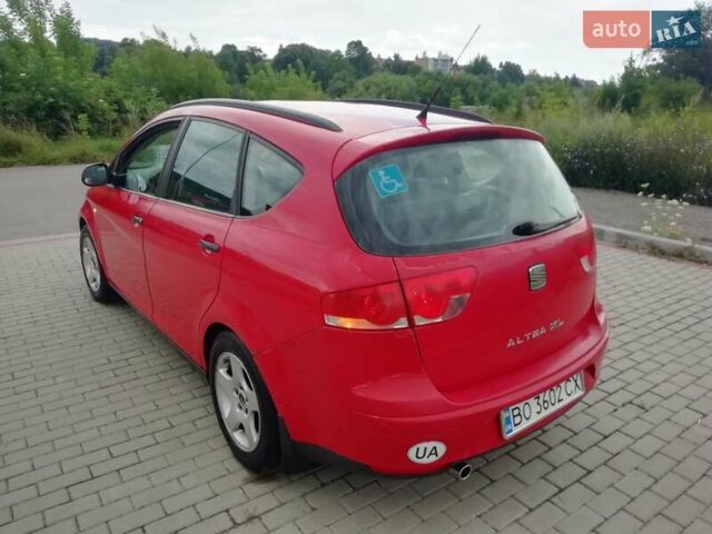 Красный Сеат Altea XL, объемом двигателя 1.6 л и пробегом 322 тыс. км за 5299 $, фото 9 на Automoto.ua