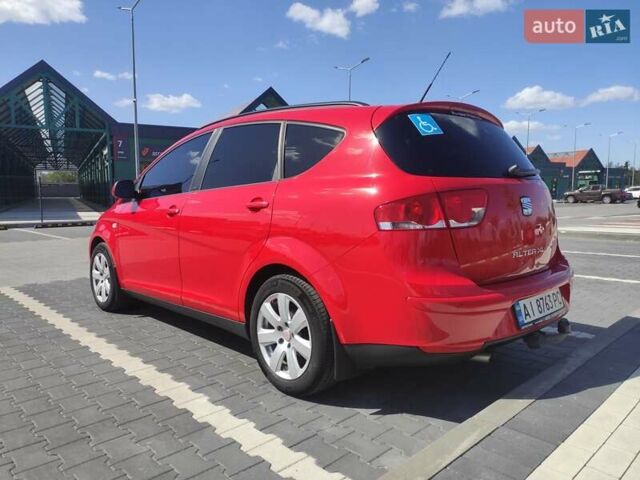Красный Сеат Altea XL, объемом двигателя 1.6 л и пробегом 142 тыс. км за 10200 $, фото 6 на Automoto.ua