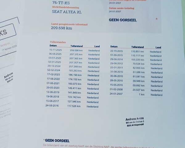 Синий Сеат Altea XL, объемом двигателя 1.6 л и пробегом 211 тыс. км за 5999 $, фото 27 на Automoto.ua