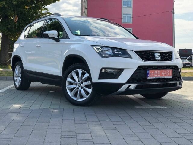 Білий Сеат Ateca, об'ємом двигуна 1 л та пробігом 60 тис. км за 18000 $, фото 1 на Automoto.ua