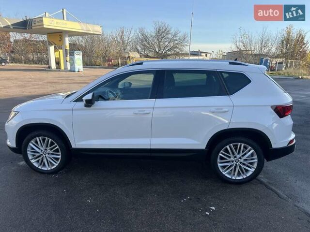 Белый Сеат Ateca, объемом двигателя 1.97 л и пробегом 165 тыс. км за 22800 $, фото 6 на Automoto.ua