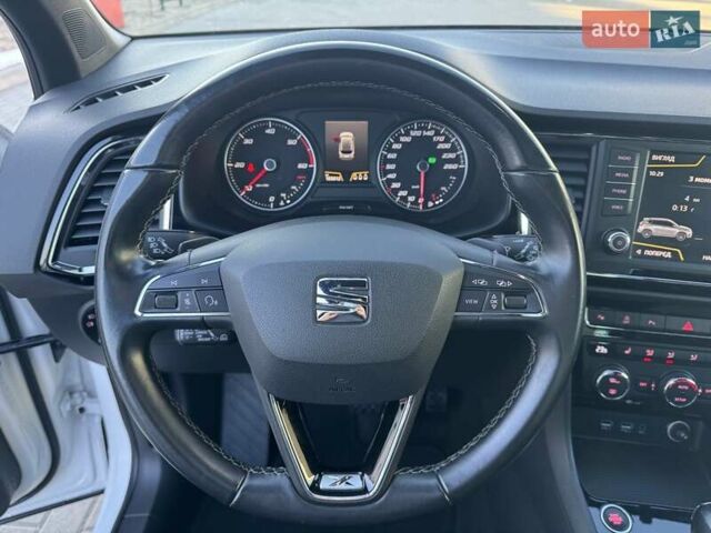 Белый Сеат Ateca, объемом двигателя 1.97 л и пробегом 165 тыс. км за 22800 $, фото 36 на Automoto.ua