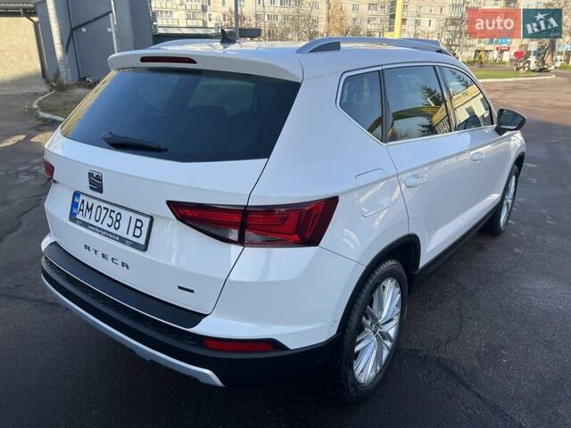 Белый Сеат Ateca, объемом двигателя 1.97 л и пробегом 165 тыс. км за 22800 $, фото 4 на Automoto.ua
