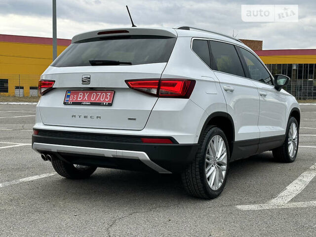 Білий Сеат Ateca, об'ємом двигуна 2 л та пробігом 250 тис. км за 20800 $, фото 17 на Automoto.ua