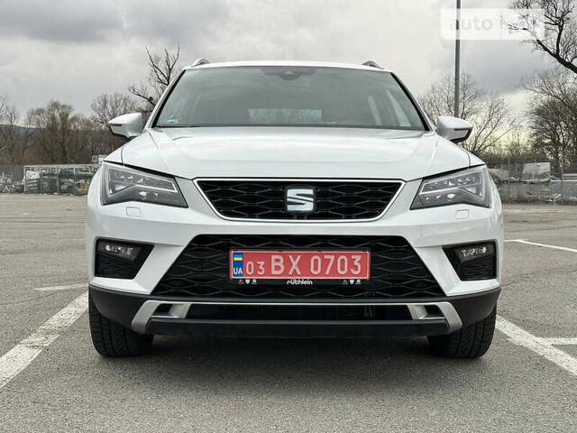 Білий Сеат Ateca, об'ємом двигуна 2 л та пробігом 250 тис. км за 20800 $, фото 3 на Automoto.ua