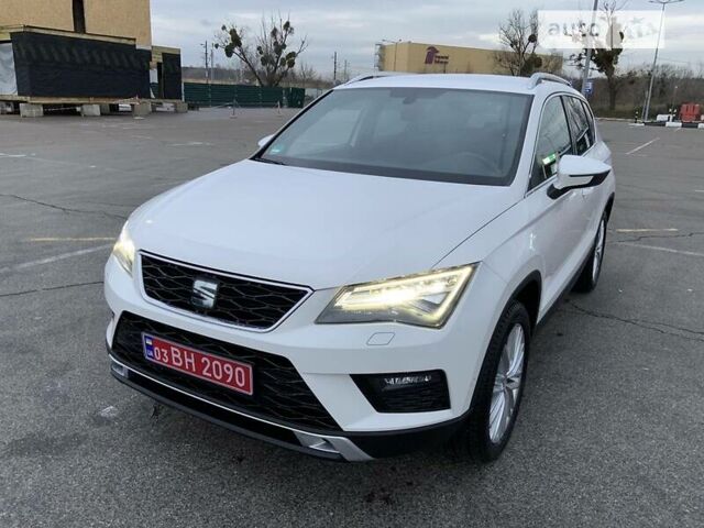 Білий Сеат Ateca, об'ємом двигуна 2 л та пробігом 160 тис. км за 24900 $, фото 14 на Automoto.ua