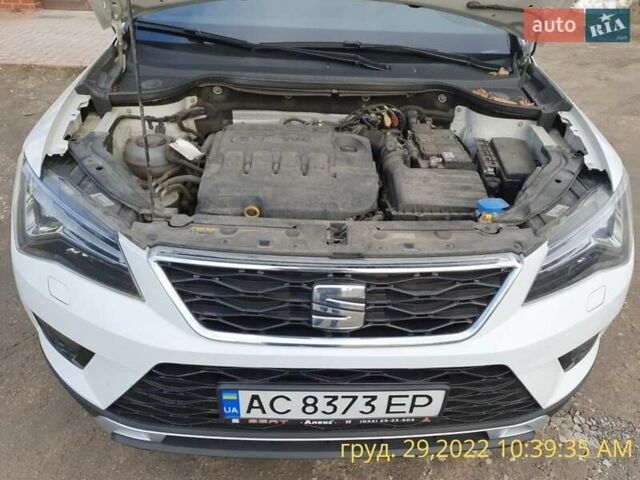 Білий Сеат Ateca, об'ємом двигуна 1.6 л та пробігом 74 тис. км за 21999 $, фото 6 на Automoto.ua