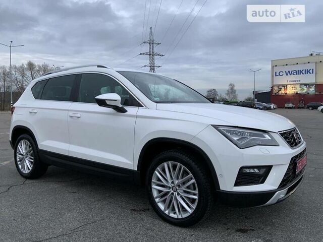 Білий Сеат Ateca, об'ємом двигуна 2 л та пробігом 160 тис. км за 24900 $, фото 10 на Automoto.ua