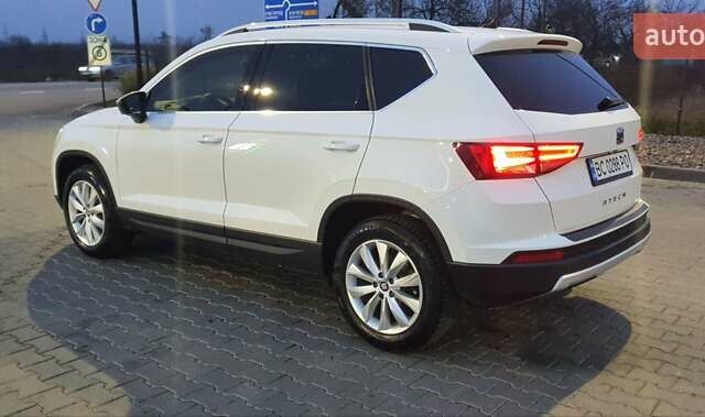 Белый Сеат Ateca, объемом двигателя 1.6 л и пробегом 196 тыс. км за 19150 $, фото 4 на Automoto.ua