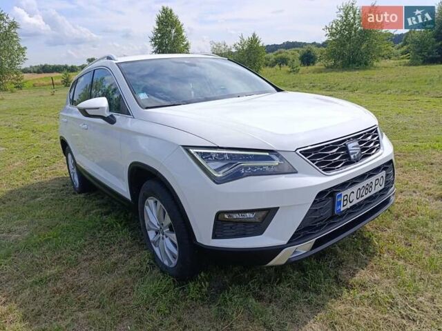 Белый Сеат Ateca, объемом двигателя 1.6 л и пробегом 190 тыс. км за 18999 $, фото 8 на Automoto.ua
