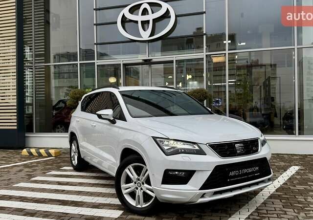 Белый Сеат Ateca, объемом двигателя 1.97 л и пробегом 113 тыс. км за 24000 $, фото 9 на Automoto.ua