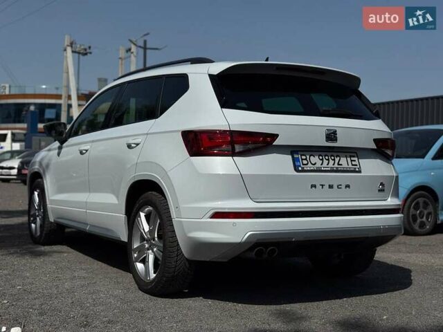 Белый Сеат Ateca, объемом двигателя 1.97 л и пробегом 24 тыс. км за 28000 $, фото 2 на Automoto.ua