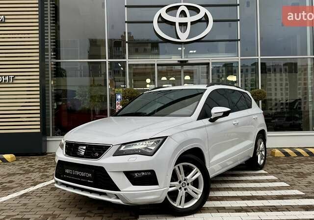 Белый Сеат Ateca, объемом двигателя 1.97 л и пробегом 113 тыс. км за 24000 $, фото 1 на Automoto.ua