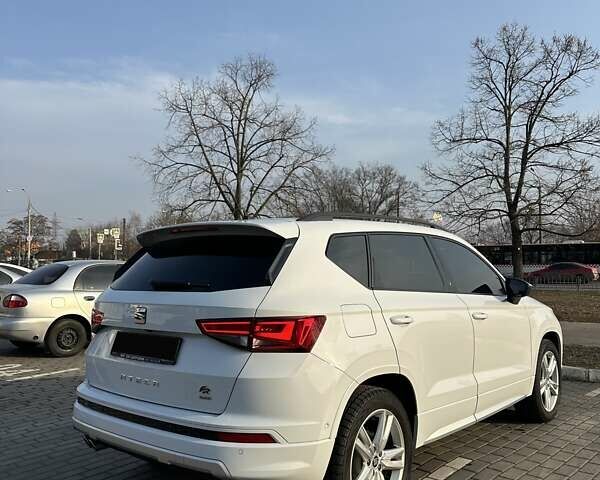 Белый Сеат Ateca, объемом двигателя 1.97 л и пробегом 101 тыс. км за 27500 $, фото 10 на Automoto.ua