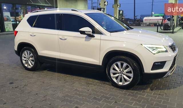 Белый Сеат Ateca, объемом двигателя 1.6 л и пробегом 196 тыс. км за 19150 $, фото 7 на Automoto.ua