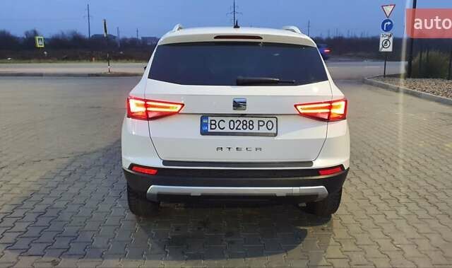 Белый Сеат Ateca, объемом двигателя 1.6 л и пробегом 196 тыс. км за 19150 $, фото 10 на Automoto.ua