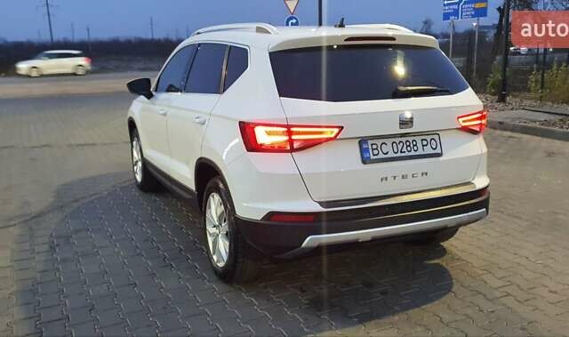 Белый Сеат Ateca, объемом двигателя 1.6 л и пробегом 196 тыс. км за 19150 $, фото 8 на Automoto.ua