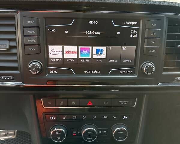 Белый Сеат Ateca, объемом двигателя 1.97 л и пробегом 101 тыс. км за 27500 $, фото 29 на Automoto.ua
