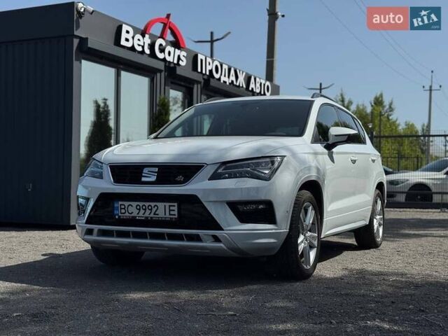 Белый Сеат Ateca, объемом двигателя 1.97 л и пробегом 24 тыс. км за 28000 $, фото 1 на Automoto.ua