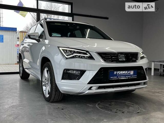 Белый Сеат Ateca, объемом двигателя 2 л и пробегом 347 тыс. км за 22990 $, фото 1 на Automoto.ua