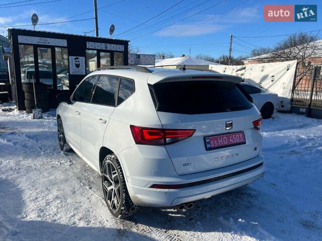 Білий Сеат Ateca, об'ємом двигуна 1.5 л та пробігом 155 тис. км за 21500 $, фото 4 на Automoto.ua