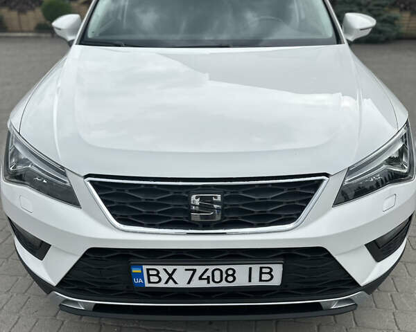 Белый Сеат Ateca, объемом двигателя 1.5 л и пробегом 90 тыс. км за 17999 $, фото 8 на Automoto.ua
