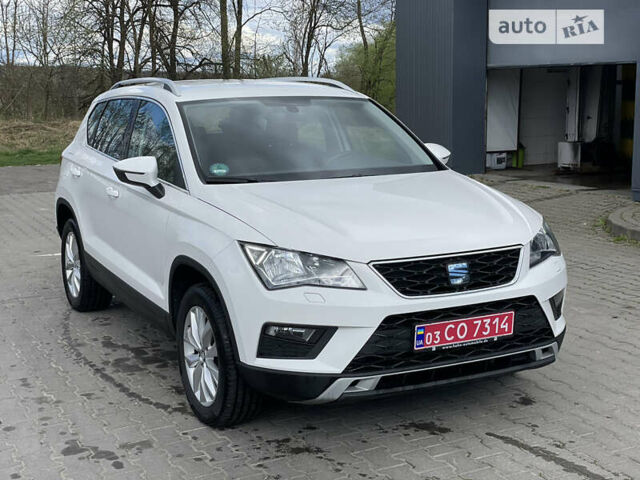 Білий Сеат Ateca, об'ємом двигуна 2 л та пробігом 164 тис. км за 22400 $, фото 21 на Automoto.ua