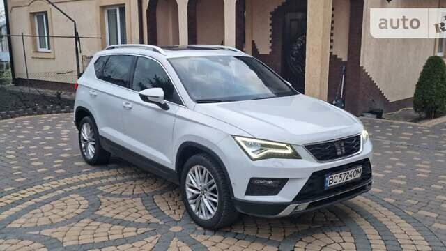 Білий Сеат Ateca, об'ємом двигуна 1.6 л та пробігом 45 тис. км за 19150 $, фото 13 на Automoto.ua