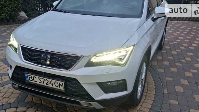 Білий Сеат Ateca, об'ємом двигуна 1.6 л та пробігом 45 тис. км за 19150 $, фото 24 на Automoto.ua