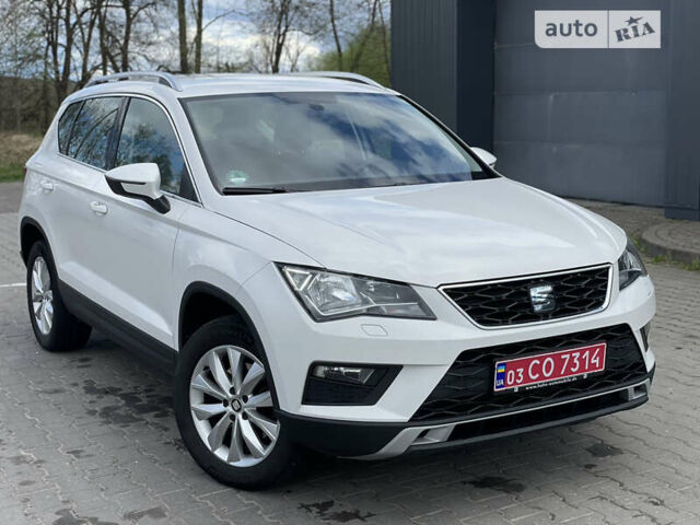 Білий Сеат Ateca, об'ємом двигуна 2 л та пробігом 164 тис. км за 22400 $, фото 3 на Automoto.ua