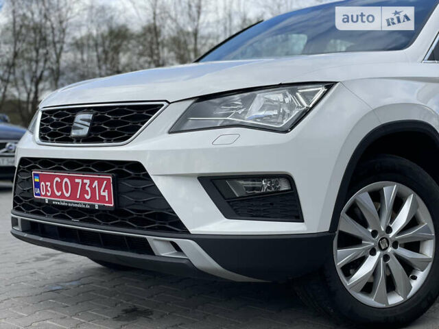 Білий Сеат Ateca, об'ємом двигуна 2 л та пробігом 164 тис. км за 22400 $, фото 6 на Automoto.ua